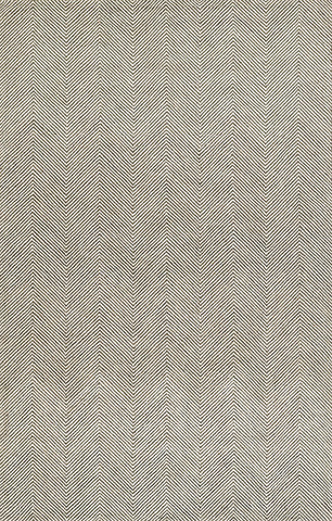 Grey Zigzag 8' x 10'