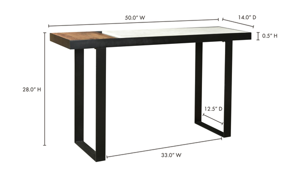 Blane Marble Console Table