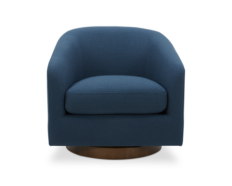 Occy Swivel Chair Atlantic Blue