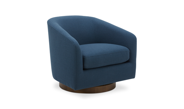 Occy Swivel Chair Atlantic Blue