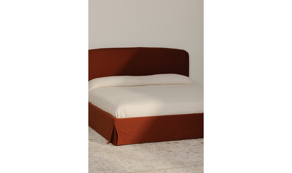 Jackie King Storage Bed Rust