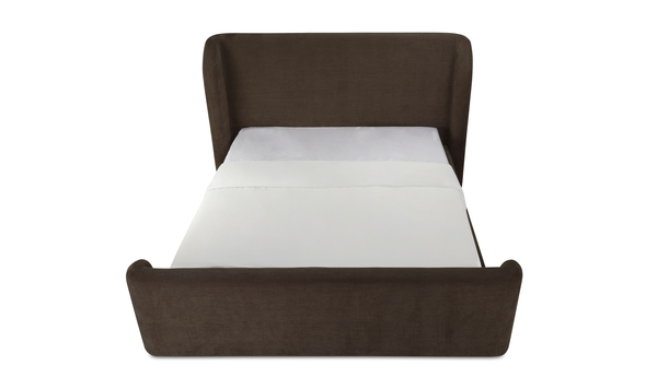 Joey Queen Storage Bed Brown