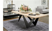 Bird Oak 88" Dining Table