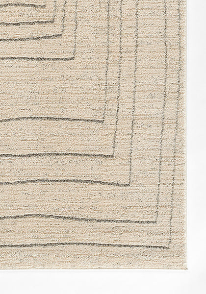 Nuru Rug - Beige 5 x 7 "