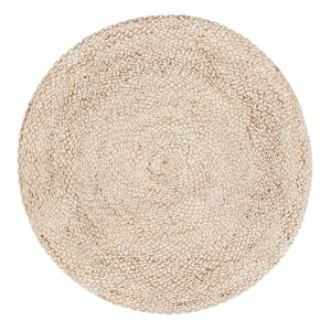 6 Month Rental | Speckled Hen Round Braided Jute 8' | From $55/mo