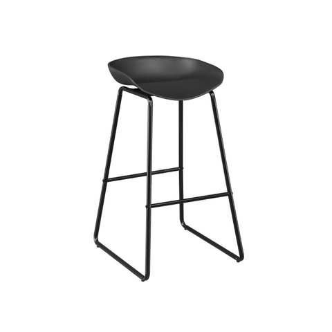 6 Month Rental |  Black Modern Counter Stool | From $22/mo