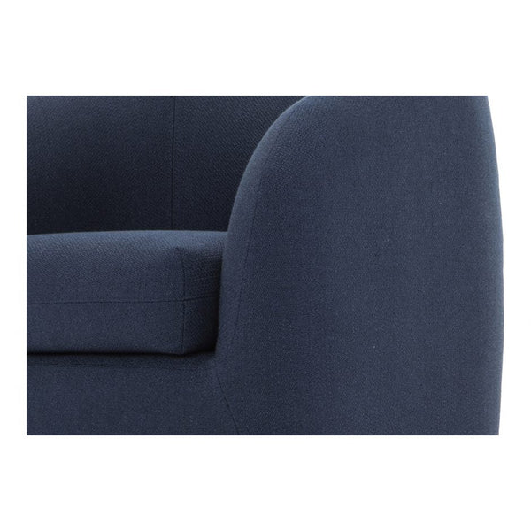 6 Month | Maurice Swivel Chair Midnight Blue | From $167/mo