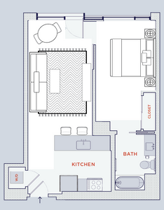 923 Folsom One Bedroom 6m Rental