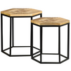 12 Month Rental Plan | Hexagon Nesting Coffee Tables | From $64/mo