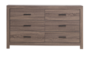12 Month Rental Plan | Oak Barrel 6 Drawer Dresser | From $42/mo