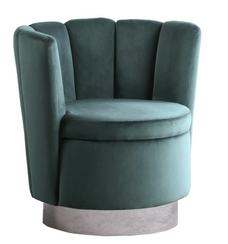 12 Month Rental Plan | Velvet Clam Swivel Chair | From $75/mo
