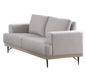 Jackie Sofa, Loveseat, Light Beige