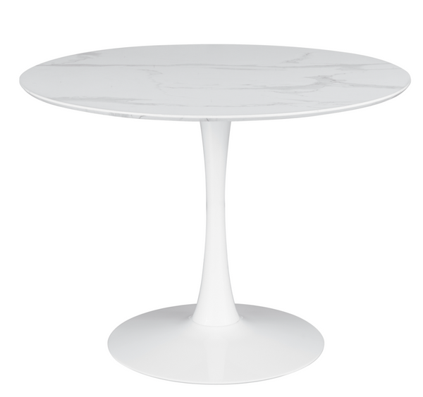 6 Month Rental Plan | 40" Faux Marble Dining Table | From $75/mo