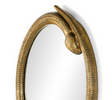 Serpent Brass Mirror