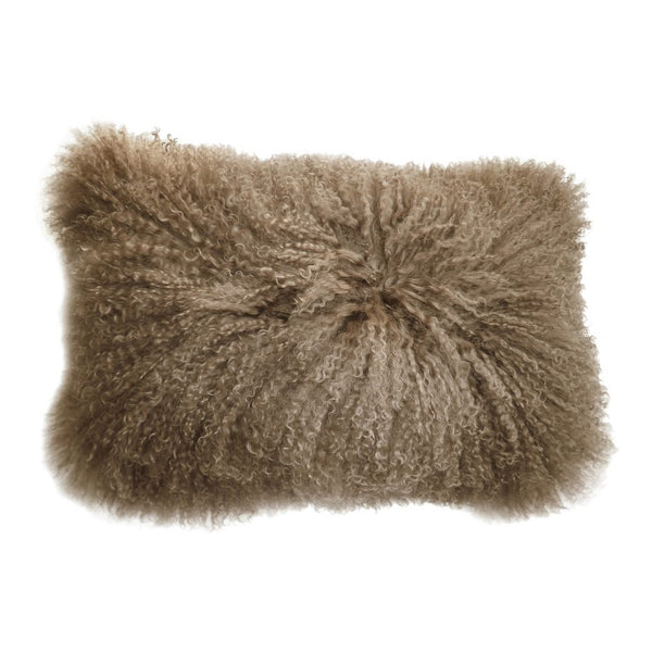 Lamb Fur Pillow, Natural