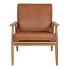 Harper Lounge Chair, Leather