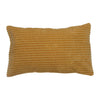 Corduroy Lumbar Pillow, Mustard