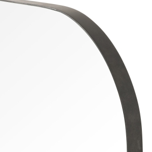 Gisborne mirror Rustic Black