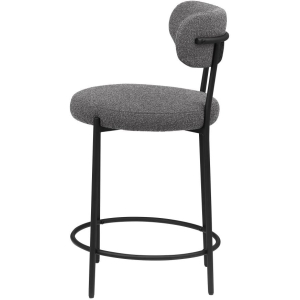 King Counter Stool (Set of 2) Grey