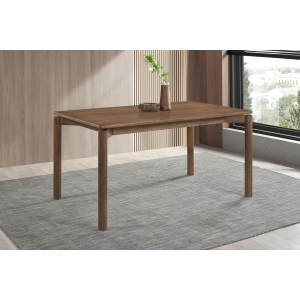 Carrisa 71 Live Edge Dining Table Natural Walnut