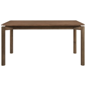 Carrisa 71 Live Edge Dining Table Natural Walnut