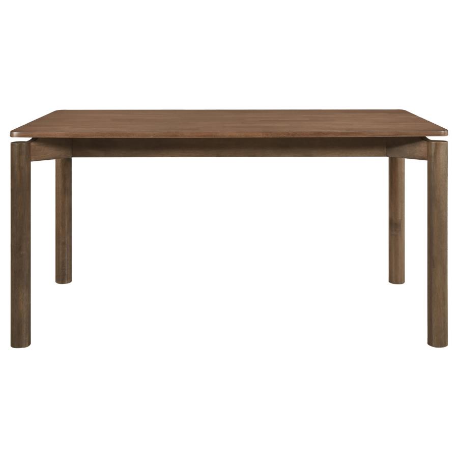 Carrisa 71 Live Edge Dining Table Natural Walnut