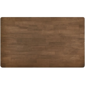 Carrisa 71 Live Edge Dining Table Natural Walnut