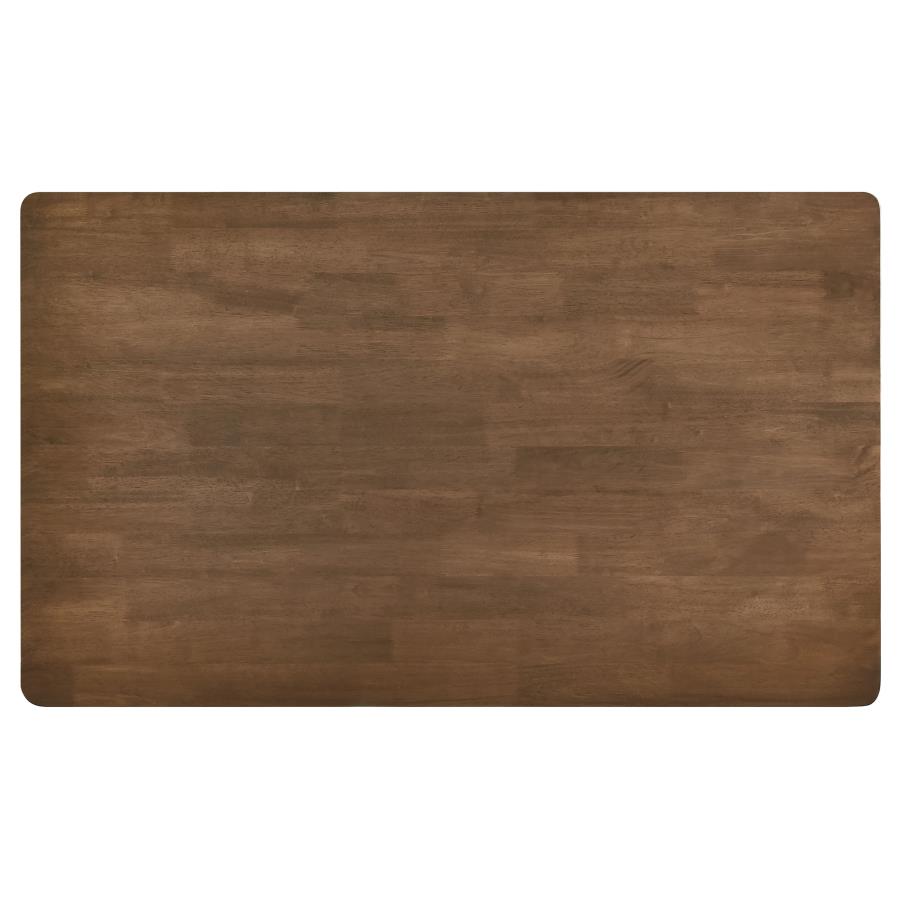 Carrisa 71 Live Edge Dining Table Natural Walnut