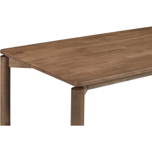 Carrisa 71 Live Edge Dining Table Natural Walnut