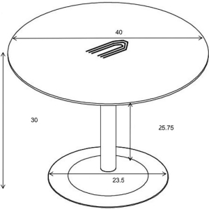 Connor 40 Dining Table