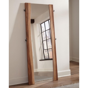 Live Edge Floor Mirror