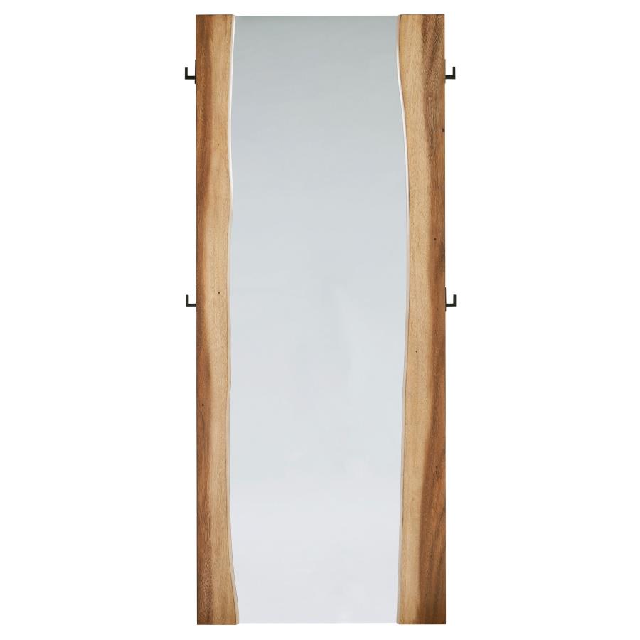 Live Edge Floor Mirror