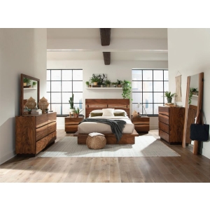 Live Edge Floor Mirror