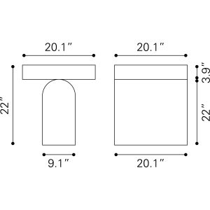 Dora Accent Table
