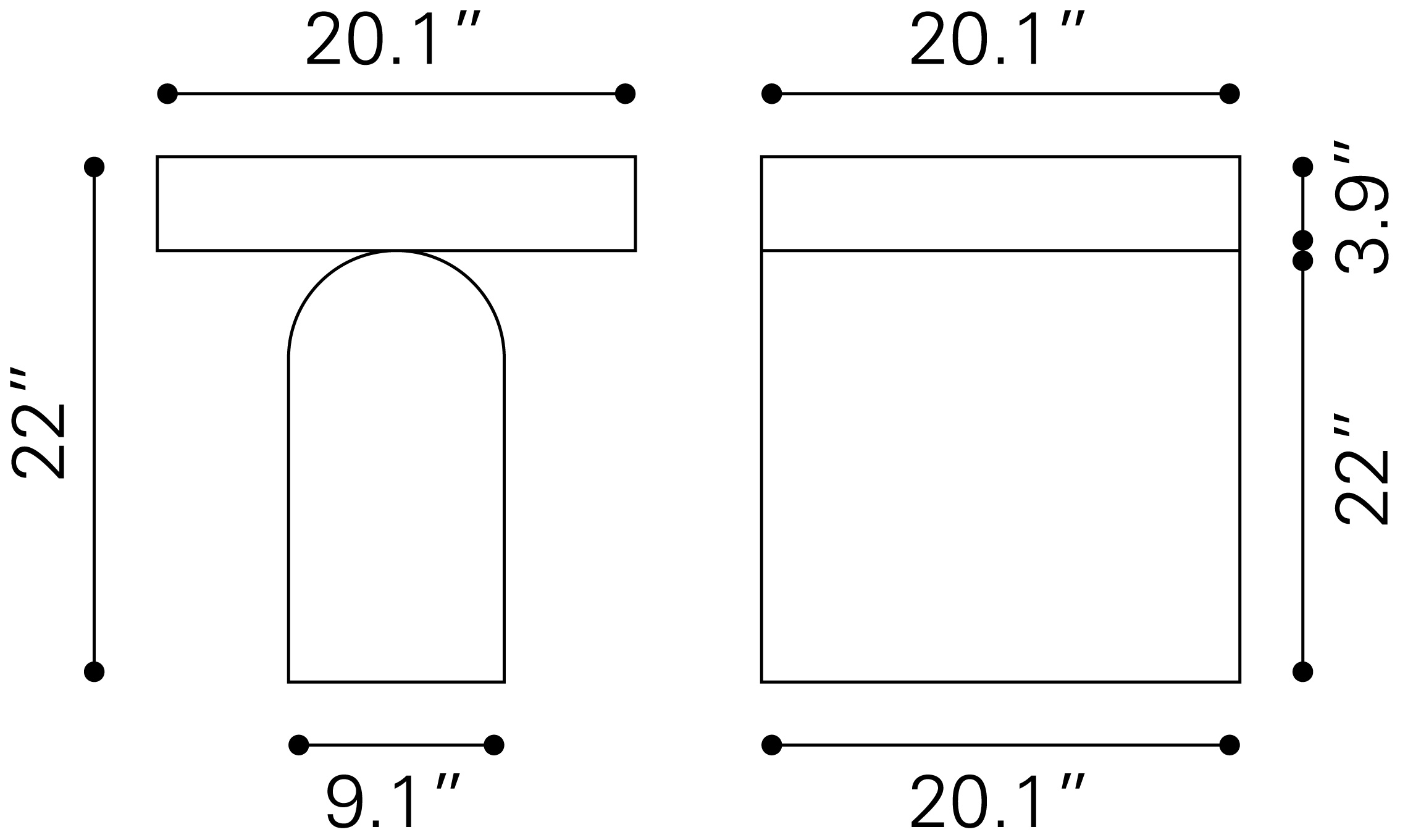 Dora Accent Table