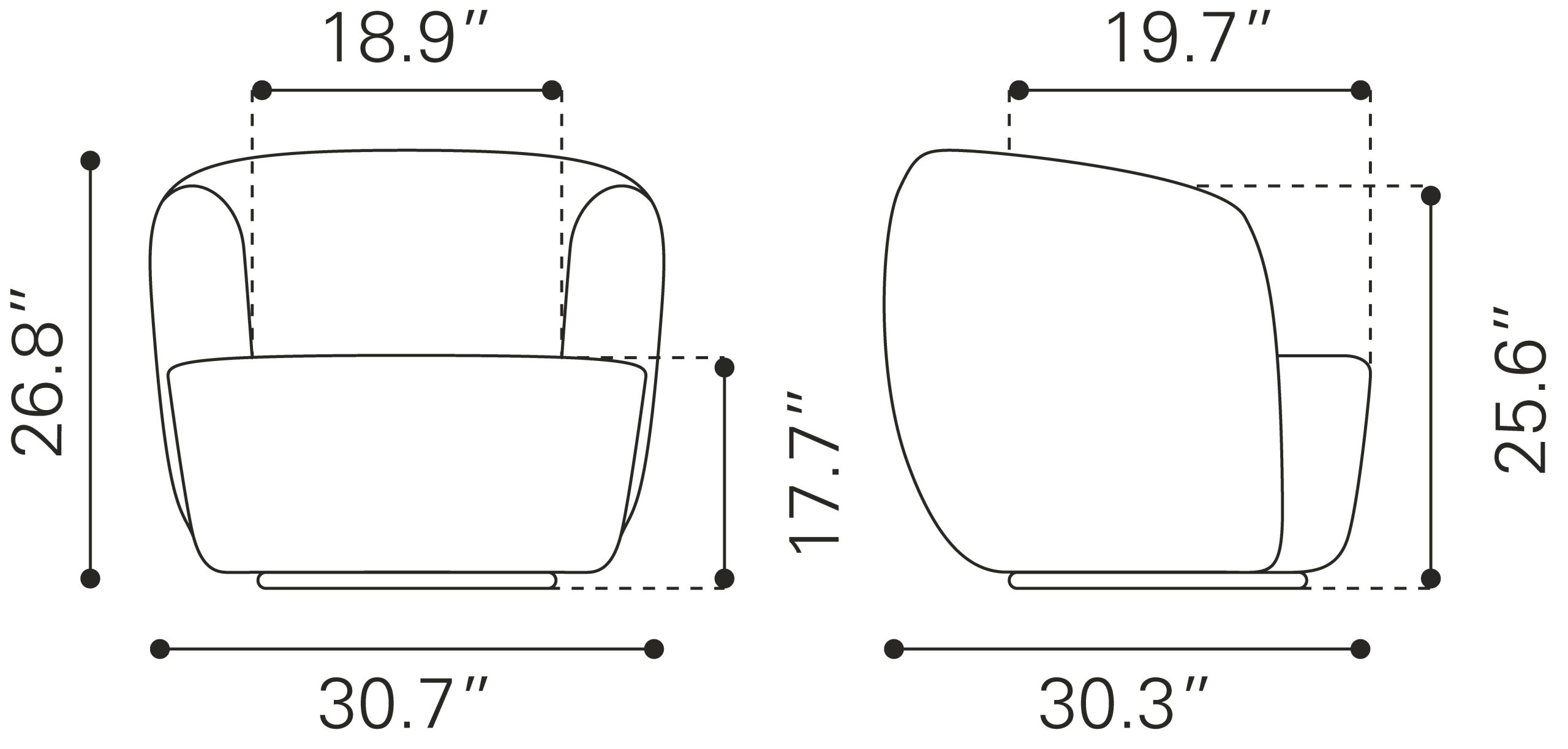 Fabian Swivel Chair