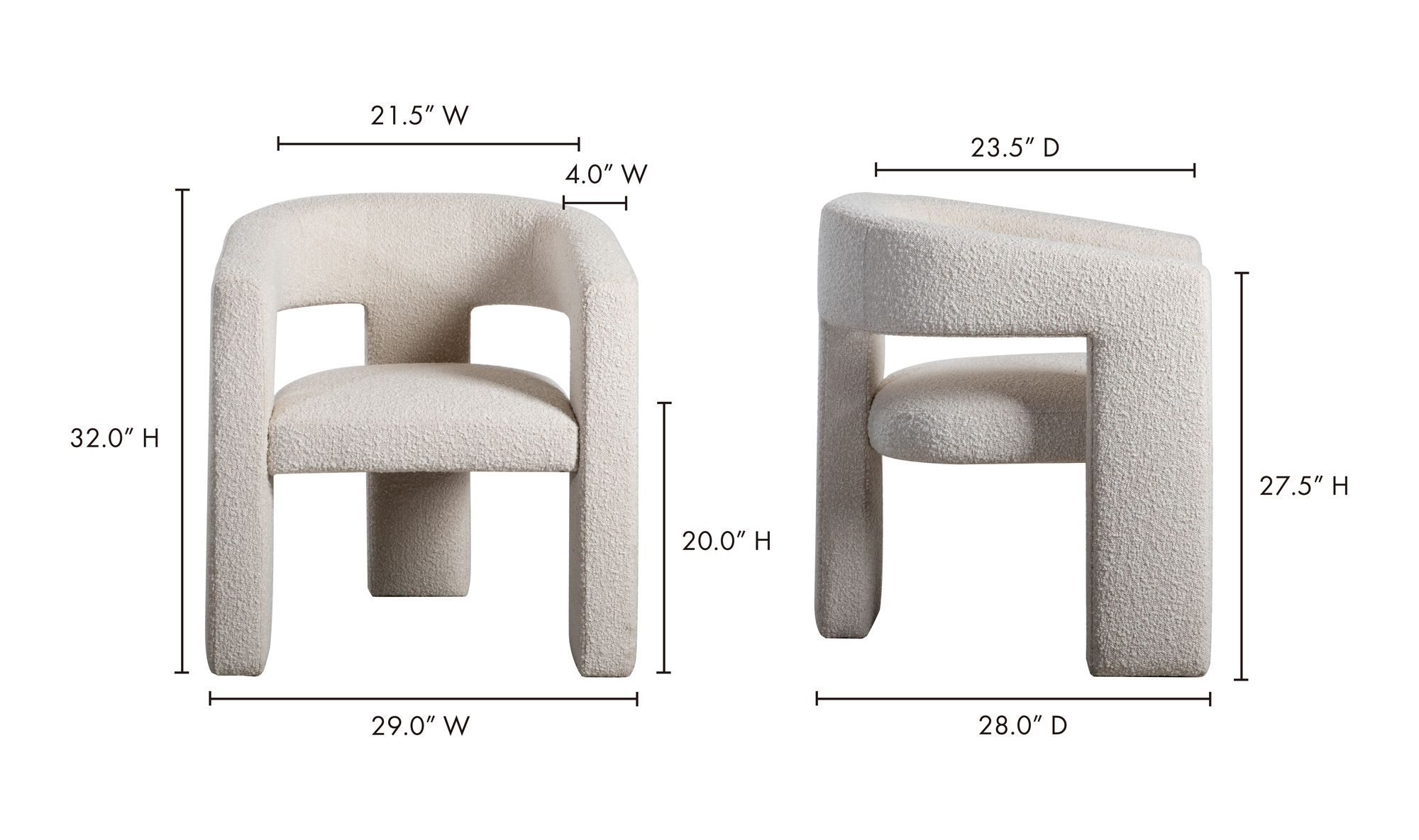 Achill Desk chair