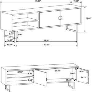 Trestles TV Console
