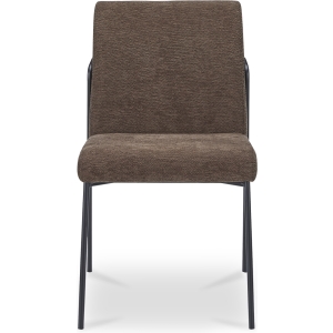 Hossegor dining chairs dark brown