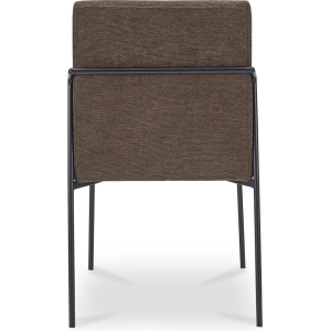 Hossegor dining chairs dark brown