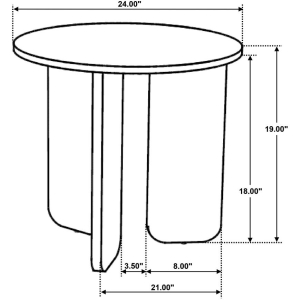 Branca Side Table