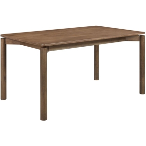 Carrisa 71 Live Edge Dining Table Natural Walnut