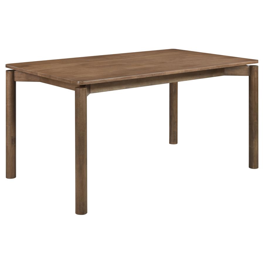 Carrisa 71 Live Edge Dining Table Natural Walnut
