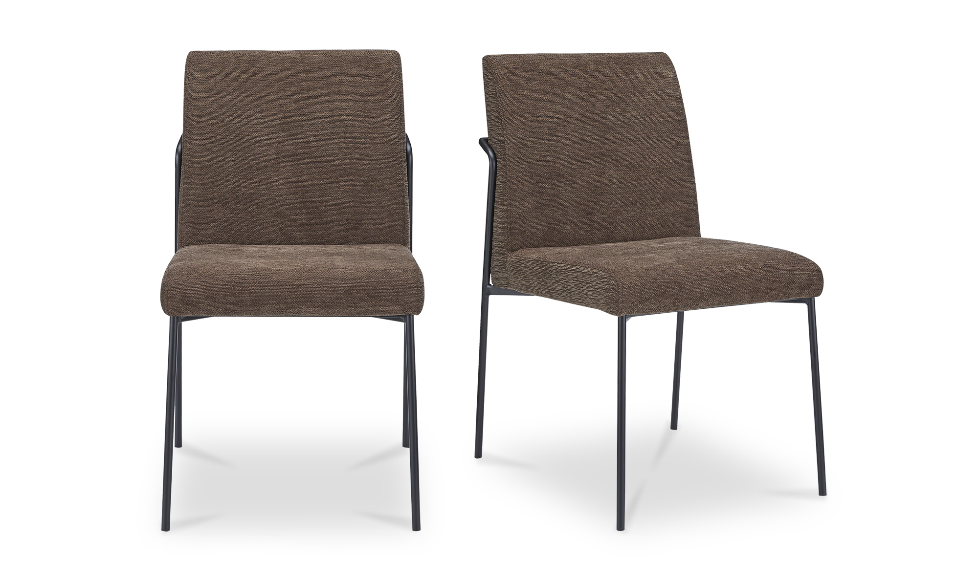Hossegor dining chairs dark brown