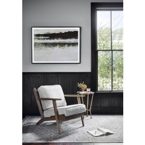 Textured Brass Side Table