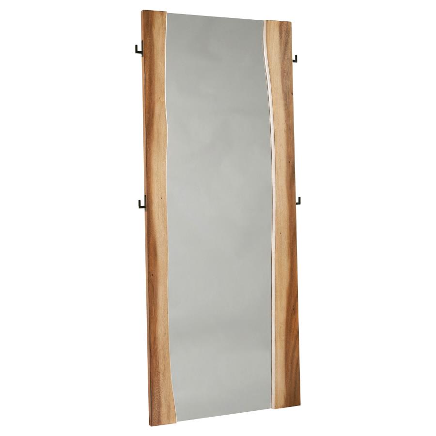 Live Edge Floor Mirror