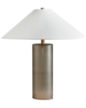 Smoked Glass Table Lamp