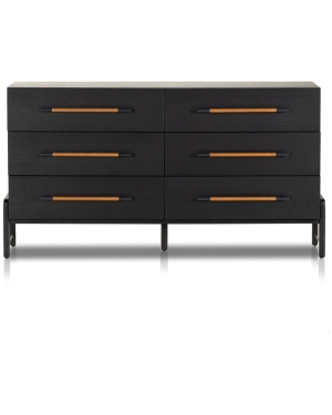 Rosedale Dresser - Ebony Oak Veneer