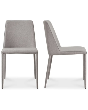 Nova Light Grey Dining Chair (Set of two)
