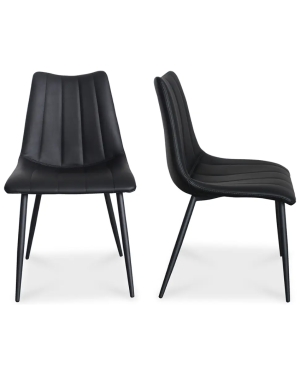 Aldo Black Dining Chair (set of two)